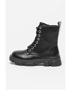 Лакированные ботинки из экокожи, черный Bullboxer