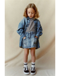 Юбка в боевом стиле, синий Next