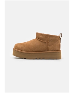 Ботильоны CLASSIC ULTRA MINI PLATFORM UNISEX, цвет chestnut Ugg