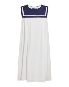 Платье, белый Dreimaster