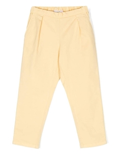 Брюки чинос с эластичным поясом, желтый Bonpoint
