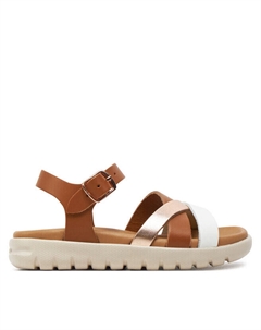 Сандалии J Sandal Soleima Gir J45GSA 043CF C6A7F M Brandy/Copper, коричневый Geox