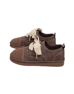 Кеды, скейтборд обувь женская низкая коричневый Feiyue.®