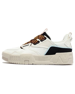 Кеды, скейтборд обувь женская низкая белый/черный/желтый 361