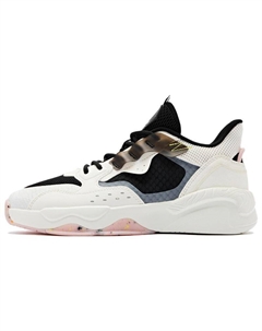 Кеды, скейтборд обувь женская высокая, черный/розовый Qiaodan