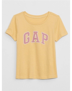 Футболка с логотипом, желтый Gap