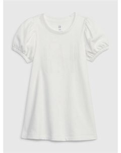 Платье с логотипом, белый Gap