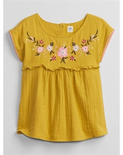 Детская майка, желтый Gap