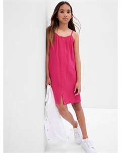 Детское муслиновое платье, розовый Gap