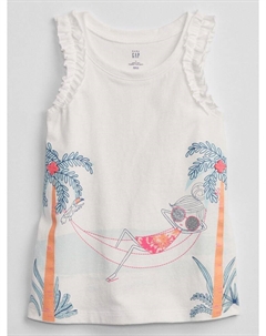 Майка, белый Gap