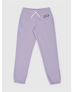 Детские спортивные штаны с логотипом, фиолетовый Gap