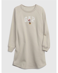 Детское платье-толстовка, бежевый Gap