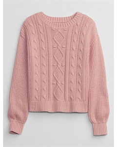 Детский свитер с узором, розовый Gap