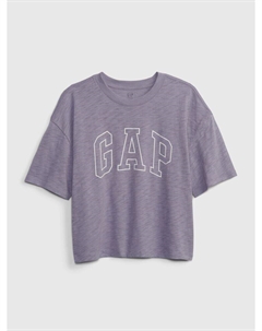 Детская футболка из натурального хлопка., фиолетовый Gap
