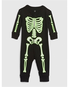 Сплошная пижама на хэллоуин, черный Gap