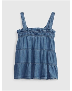 Джинсовый топ, синий Gap