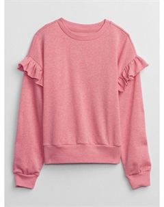 Детская толстовка с рюшами, розовый Gap