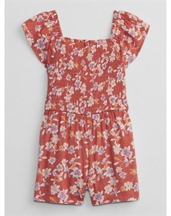 Цветочный комбинезон, розовый Gap