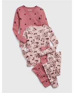 Органические детские пижамы, розовый Gap