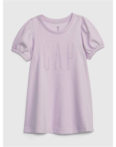 Платье с логотипом, фиолетовый Gap