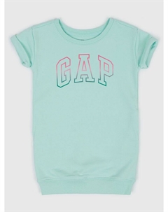 Платье-Свитшот с логотипом, синий Gap