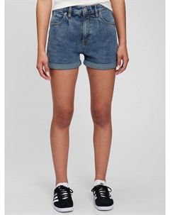 Джинсовые шорты для мамы-подростка, синий Gap