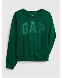 Детская толстовка с логотипом, зеленый Gap