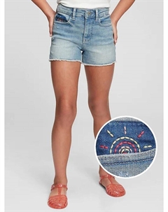 Детские джинсовые шорты, синий Gap