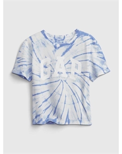 Детская футболка из натурального хлопка., синий Gap