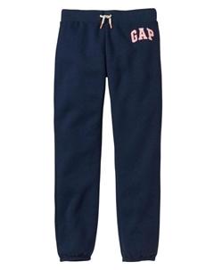 Детские спортивные штаны с логотипом, синий Gap