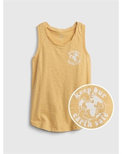 Детская майка, желтый Gap