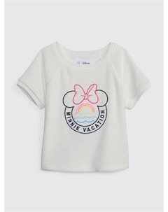 Терри футболка, белый Gap