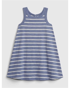 Полосатое платье, синий Gap