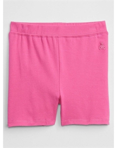 Шорты с эластичным поясом, розовый Gap