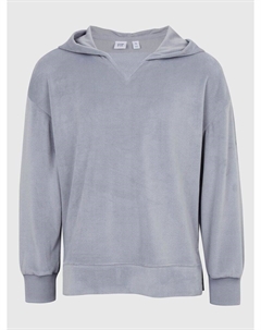 Детская бархатная толстовка, серый Gap