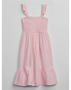 Детское платье миди, розовый Gap