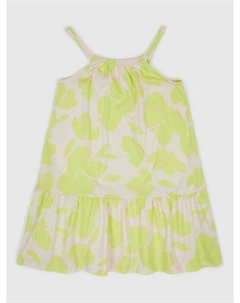 Детское платье на бретелях., желтый Gap