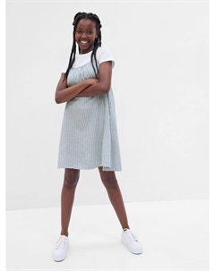 Детское платье и футболка, серый Gap