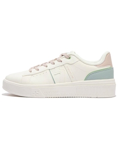 Кеды, скейтборд обувь женская низкая белый/зеленый 361