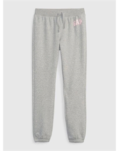 Детские спортивные штаны с логотипом, серый Gap