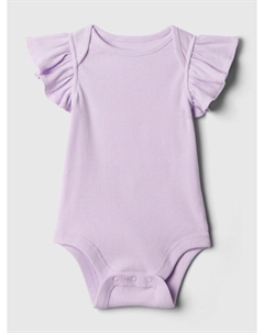 Хлопковое боди, фиолетовый Gap