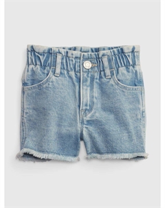 Джинсовые шорты mom, синий Gap