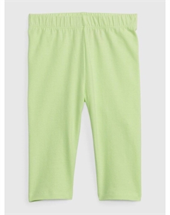 Органические леггинсы-капри, зеленый Gap