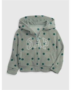 Утепленная толстовка с логотипом, зеленый Gap