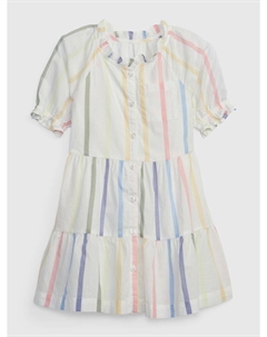 Полосатое платье, мультиколор Gap