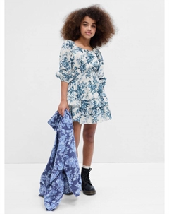 Детское мини-платье, синий Gap