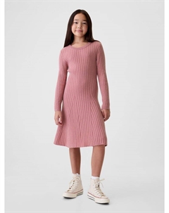Детское платье-свитер cashsoft, розовый Gap