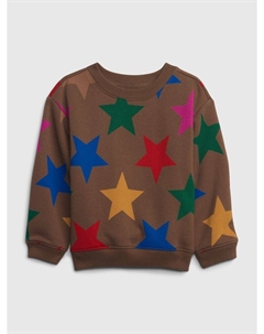 Толстовка с принтом, коричневый Gap