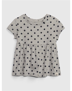 Узорчатый топ, серый Gap