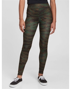 Подростковые леггинсы, зеленый Gap